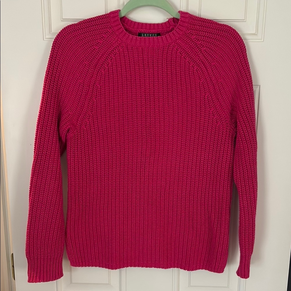 Ralph Lauren Pink Knit Sweater
